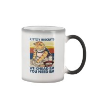Kittzy Biscuits We Knead Em You Need Em Color Changing Mug tile