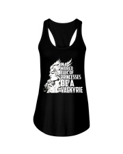 In A Worls Full Of Princesses Be A Valkyrie Ladies Flowy Tank tile