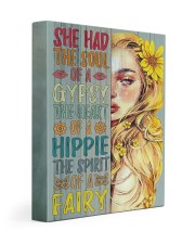 The Heart Of A Hippie Gallery Wrapped Canvas Prints tile