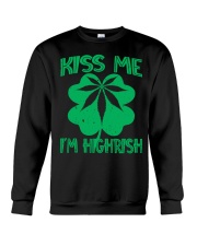 Kiss Me I'm Highrish Crewneck Sweatshirt tile
