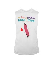 The Day The Teachers Backed To School Style 5 Sleeveless Tee tile