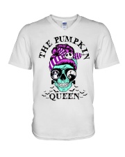The Pumpkin Queen V-Neck T-Shirt tile