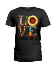 Love Educator Life Ladies T-Shirt tile
