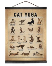 Cat Yoga Hanging Canvas tile