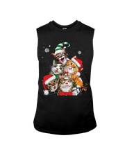 Cat Christmas Sleeveless Tee tile