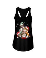 Cat Christmas Ladies Flowy Tank tile