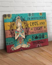 I'm Mostly Peace Love And Light 20x16 Gallery Wrapped Canvas Prints aos-canvas-pgw-20x16-lifestyle-front-14