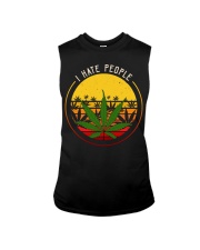 I Hate People Sleeveless Tee tile