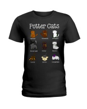 Potter Cat Style 2 Ladies T-Shirt tile