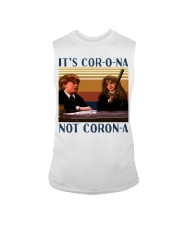 It's Cor-o-na Not Coron-a Sleeveless Tee tile