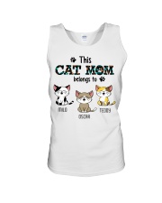 This Cat Mom Belongs To Unisex Tank tile