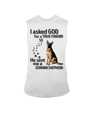 God Sent Me A German Shepherd Sleeveless Tee tile