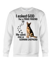 God Sent Me A German Shepherd Crewneck Sweatshirt tile