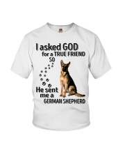 God Sent Me A German Shepherd Youth T-Shirt tile
