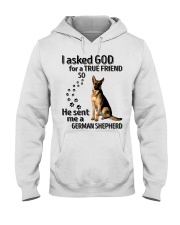 God Sent Me A German Shepherd Hooded Sweatshirt tile