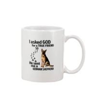 God Sent Me A German Shepherd Mug tile