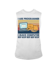 I Are Programmer I Make Computer Beep Boop Sleeveless Tee tile