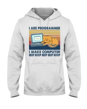 I Are Programmer I Make Computer Beep Boop Hooded Sweatshirt tile