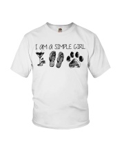 I Am A Simple Girl Youth T-Shirt tile