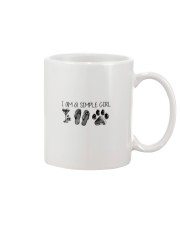I Am A Simple Girl Mug tile