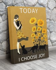 Today I Choose Joy Style 1 16x20 Gallery Wrapped Canvas Prints aos-canvas-pgw-16x20-lifestyle-front-13