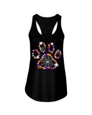 Dog Footprint Ladies Flowy Tank tile