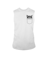 Cat In Pocket Sleeveless Tee tile