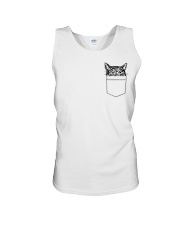 Cat In Pocket Unisex Tank tile