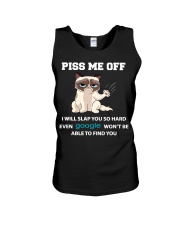 Piss Me Off I Will Slap You So Hard Unisex Tank tile