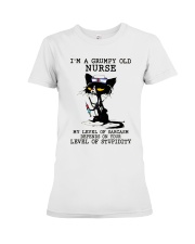 I'm A Grumpy Old Nurse Premium Fit Ladies Tee tile