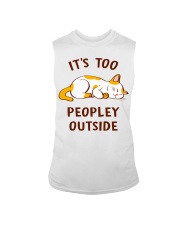 It's Too Peopley Outside Sleeveless Tee tile