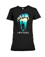 I Hate People Style 1 Premium Fit Ladies Tee tile
