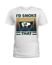 I Would Smoke That Ladies T-Shirt tile
