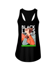 Black Live Matter Ladies Flowy Tank tile