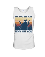 Eff You See Kay Why Oh You Unisex Tank tile