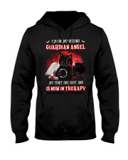 I'm On My Second Guardian Angel Hooded Sweatshirt tile