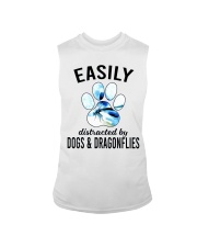 Easily Distracted By Dogs Sleeveless Tee tile
