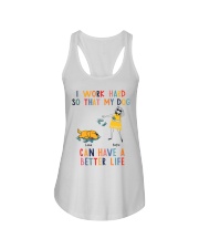 My Dog Can Have A Better Life Ladies Flowy Tank tile