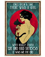 A Girl Loved Cat And Had Tattoos It Was Me The End 11x17 Poster front