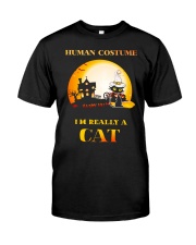 Human Costume I'm Really A Cat Premium Fit Mens Tee tile