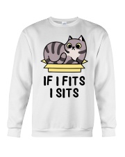 If I Fits I Sits Crewneck Sweatshirt tile