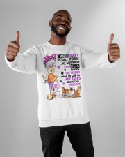 I'm Not Crazy Crewneck Sweatshirt apparel-crewneck-sweatshirt-lifestyle-front-05