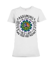 Your First Mistake Premium Fit Ladies Tee tile