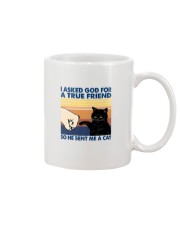I Asked God For A True Friend Mug tile
