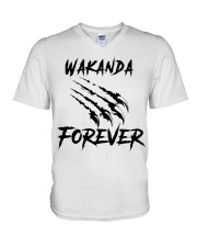 Wakanda Forever V-Neck T-Shirt tile