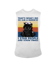 That's What I Do I Am A Nurse I Stab People Sleeveless Tee tile