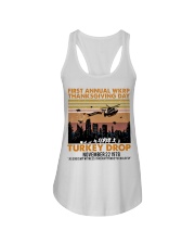 WKRP Thanksgiving Day Style 2 Ladies Flowy Tank tile