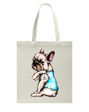 I Love Dog Mom Tote Bag tile