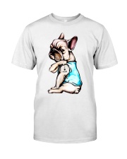 I Love Dog Mom Premium Fit Mens Tee tile