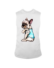 I Love Dog Mom Sleeveless Tee tile